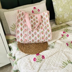 GIRAH- Quilted tote bag