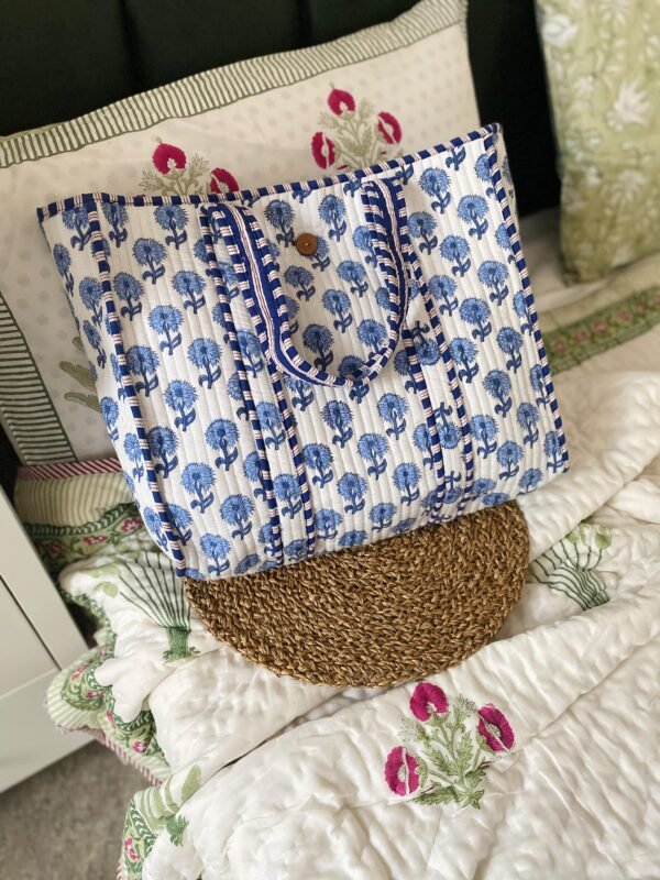 GIRAH- Quilted tote bag