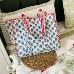 GIRAH- Quilted tote bag