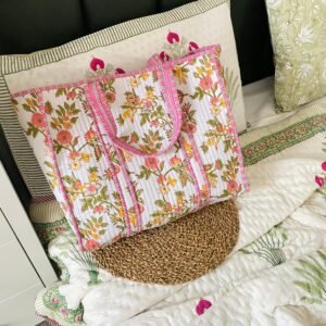 GIRAH- Quilted tote bag