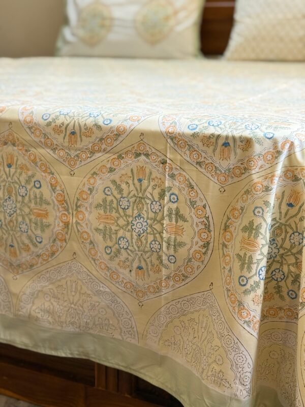 NAWAB - Block printed bed sheet set - Image 3
