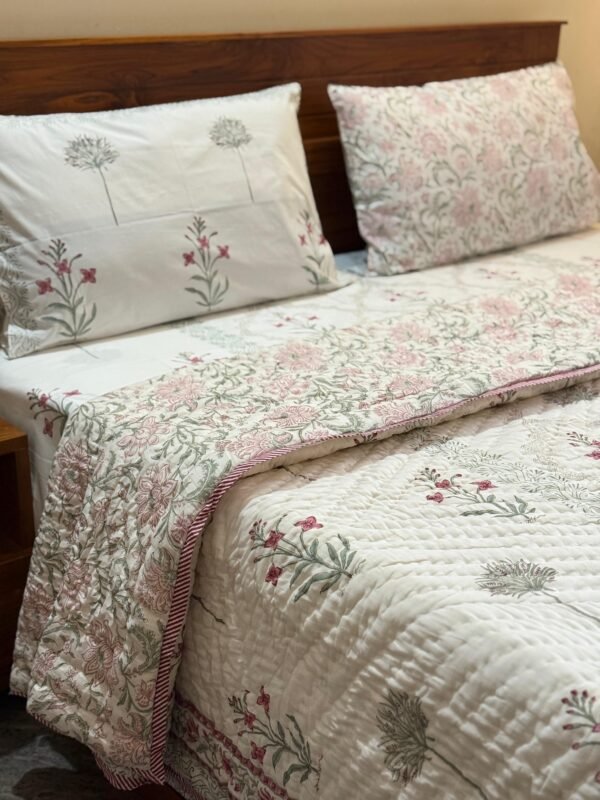 MAKHMAL - Bed sheet and Quilt set - Image 2