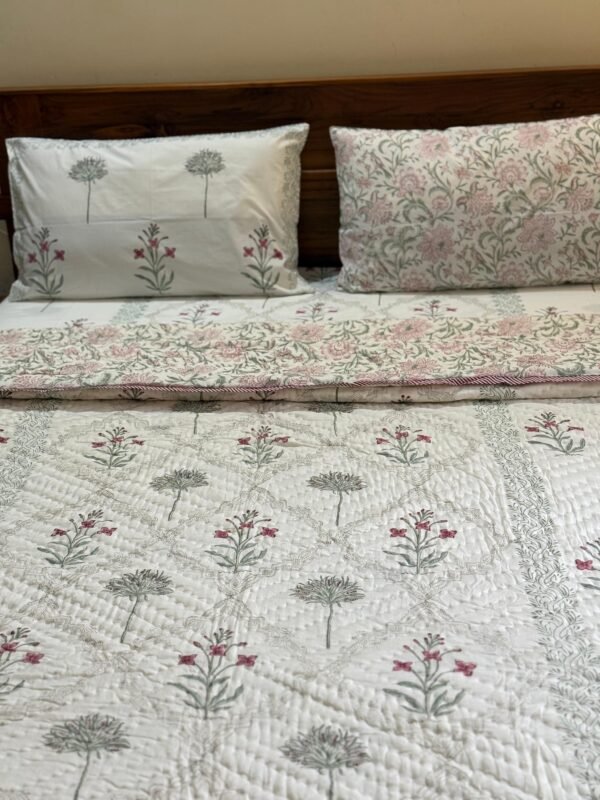 MAKHMAL - Bed sheet and Quilt set - Image 3
