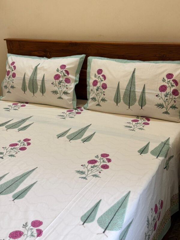 ROSE BREEZE - Bed sheet and Quilt set - Image 3
