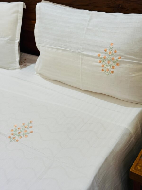 Embroidery bed sheet set - Image 2